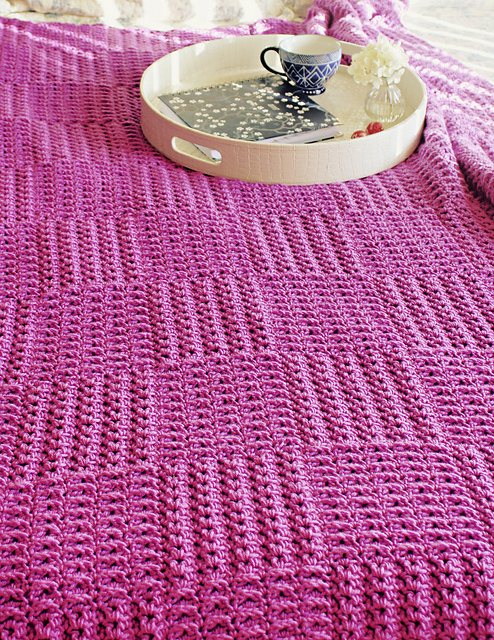Wild Orchid Throw