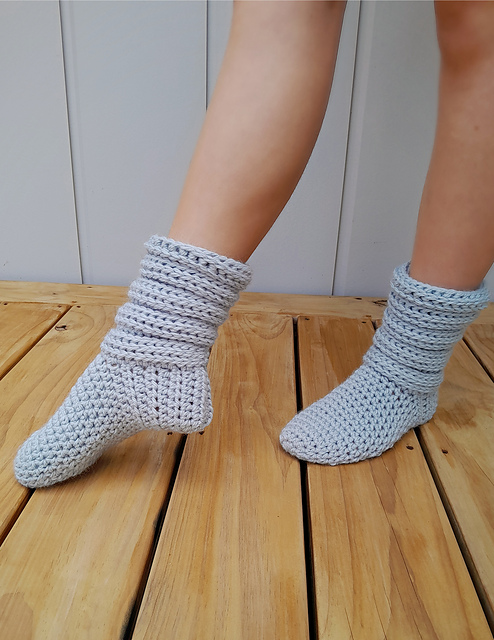 Slouchy Slipper Boots