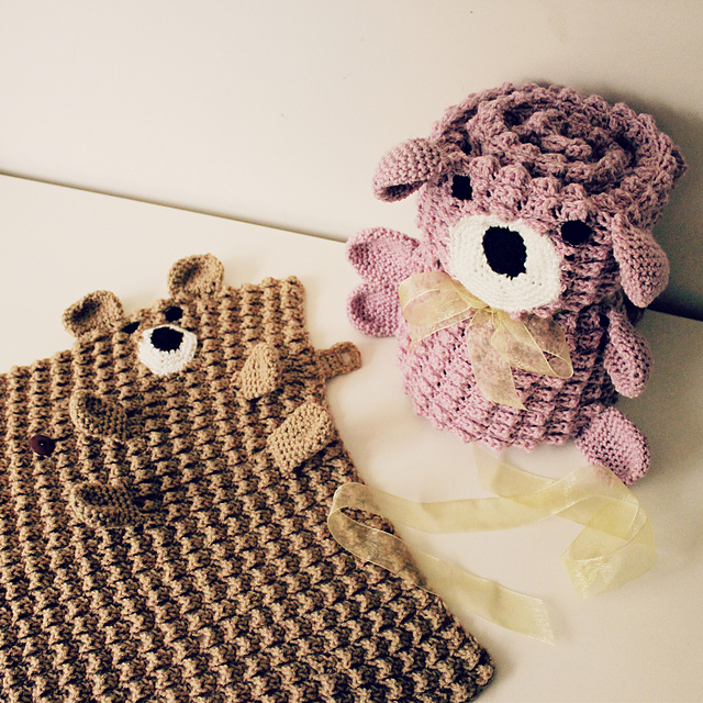 Roly Poly Teddy Blankets