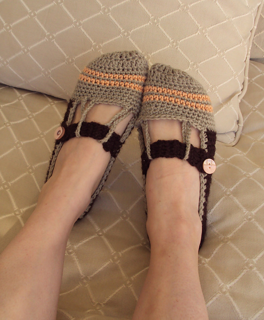 Rope-Strap Mary Janes