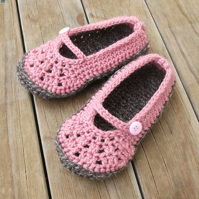 Youth Crochet Basics Mary Janes