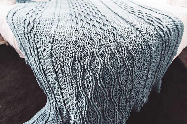 Heirloom Cable Blanket