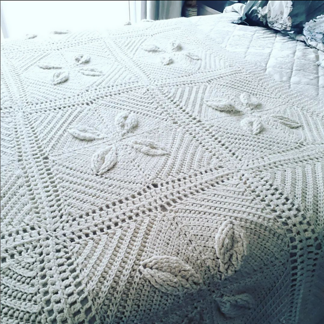 Apple Leaf Afghan