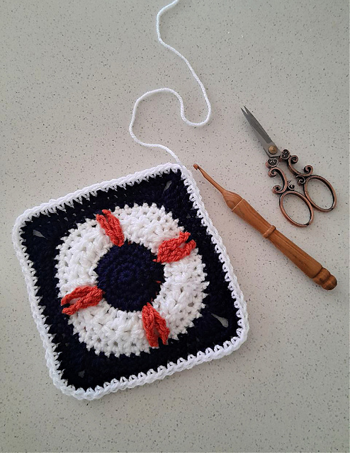 Lifesaver Afghan Square