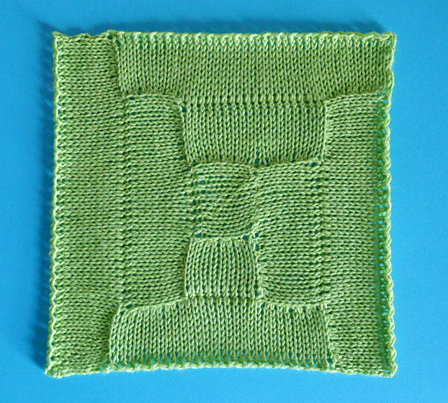 Log Cabin Square Shawl Recipe