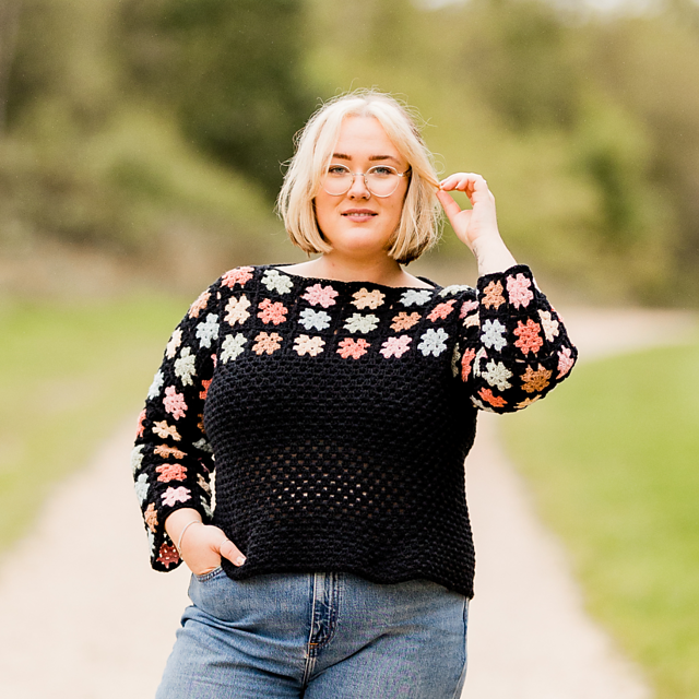 Ravelry Gloria Jumper pattern by Holly Woodward Designs
