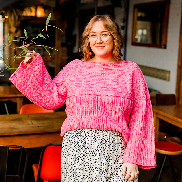 Ravelry: Ruthie Jumper pattern by Holly Woodward Designs