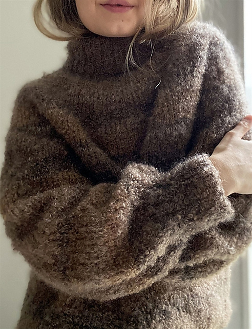 Chocolate sweater