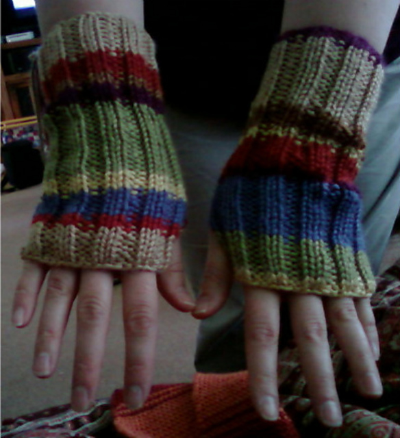 Doctor Who Wrist Warmers