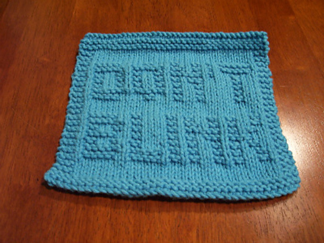 Doctor Who Don't Blink Dishcloth