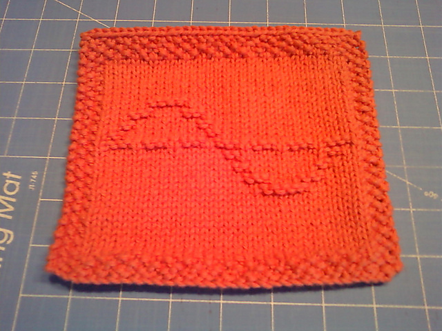 Sine Wave Dishcloth