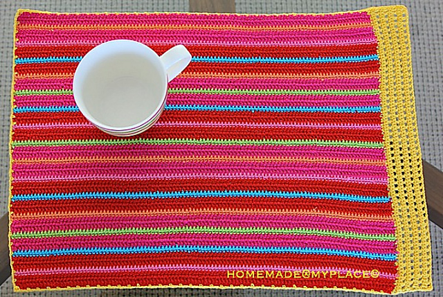 Stripy Placemat