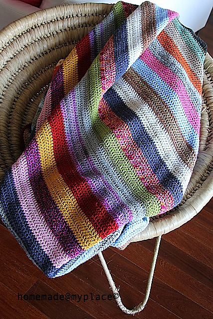 31 Autumnal Stripes Blanket