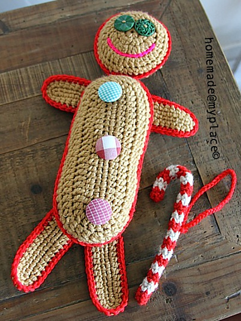 Gingerbread man Softie