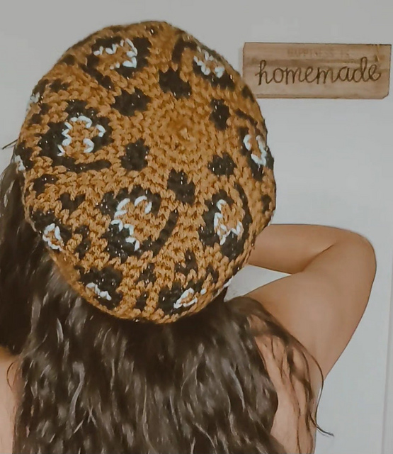 LaLaLeopard Beret