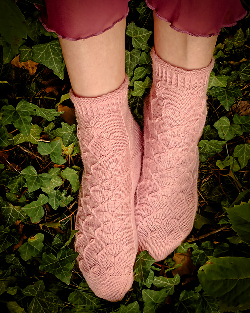 Romantic Garden Socks