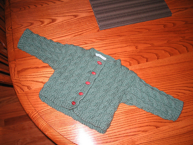 Baby Cable Cardigan