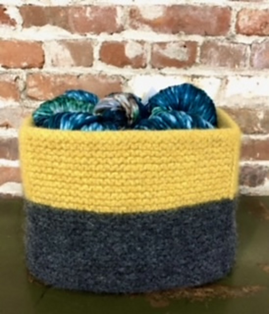 Felted Basket Square