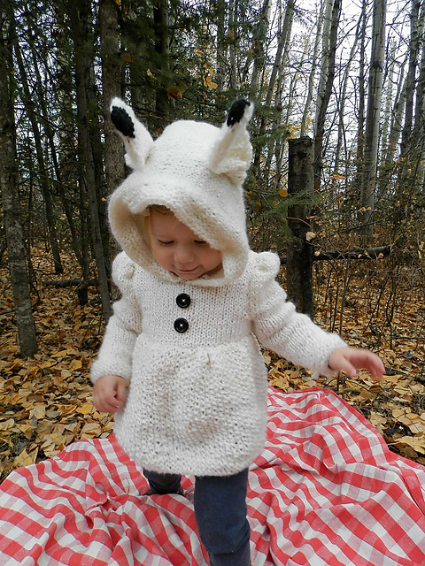 Snowshoe Hare Sweater