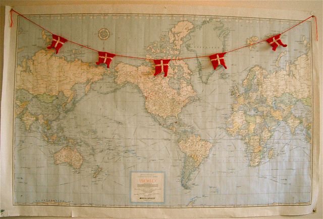 Danish Flag Garland - Danske Flag