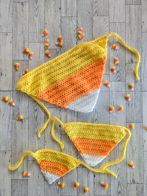 Candy Corn Pet Bandana