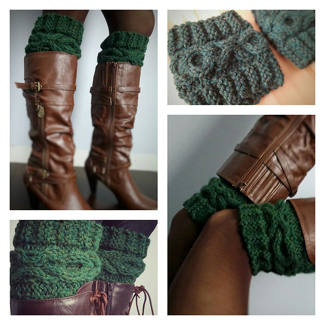 XOXO Cable Chunky Boot Cuff
