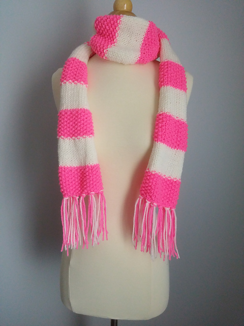 Horizontal Striped Scarf