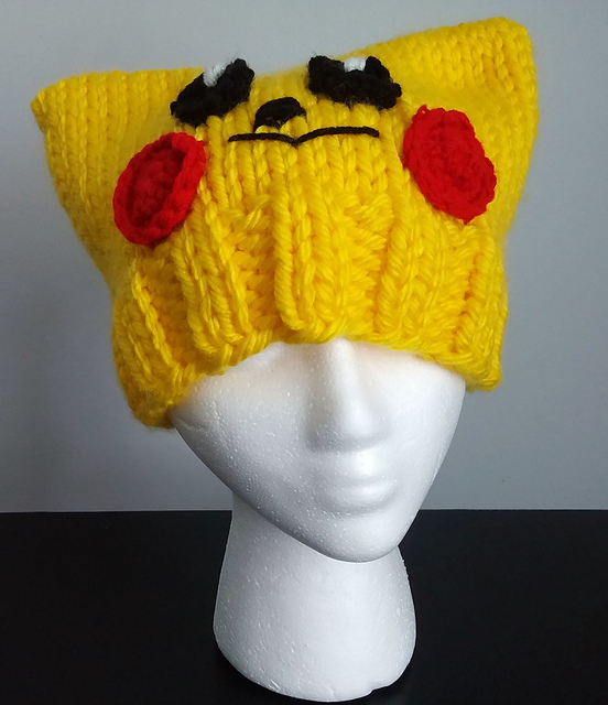 Pikachu Cat Hat