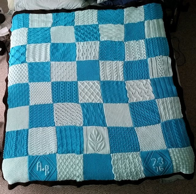 No. 3401 Sampler Afghan