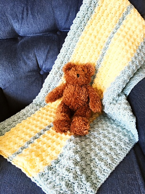 Textured Baby Blanket