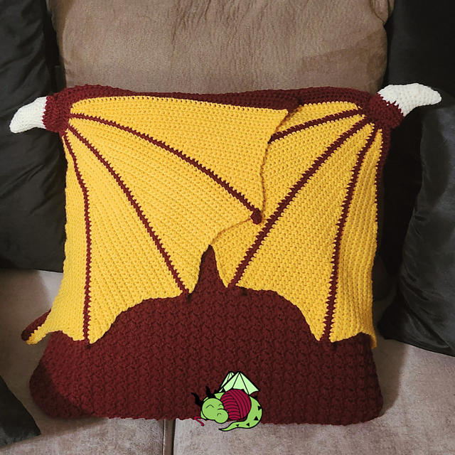 Dragon Wing Pillow