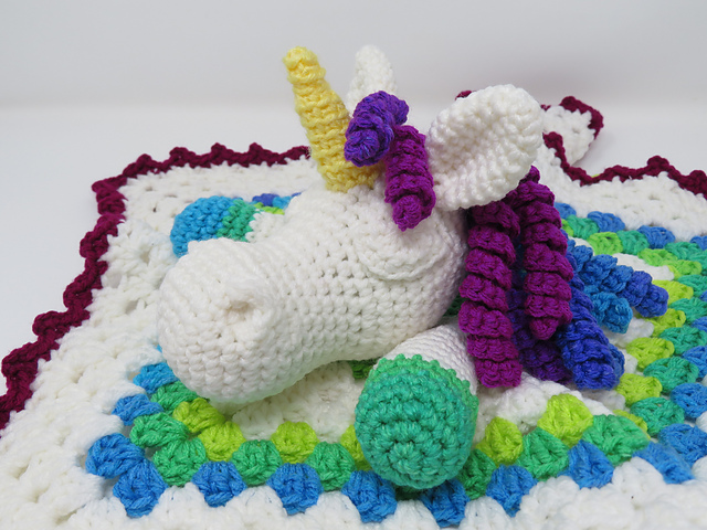 Sleepy Unicorn Lovey