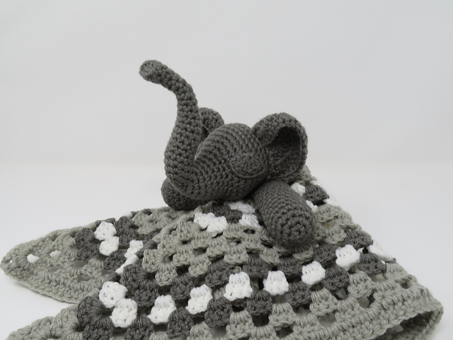 Sleepy Elephant Lovey