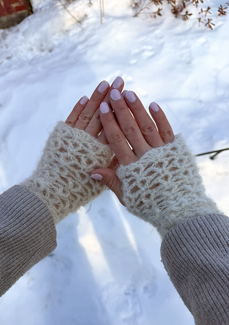 Lace Fingerless Gloves/Hand Warmers