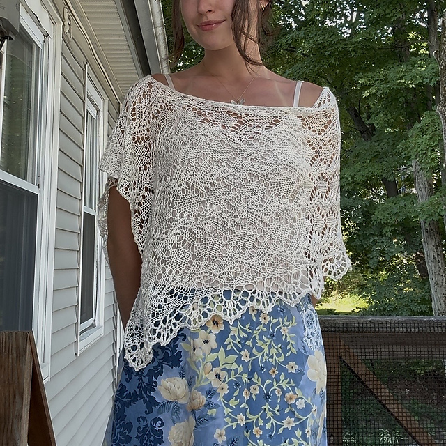 Lace Poncho