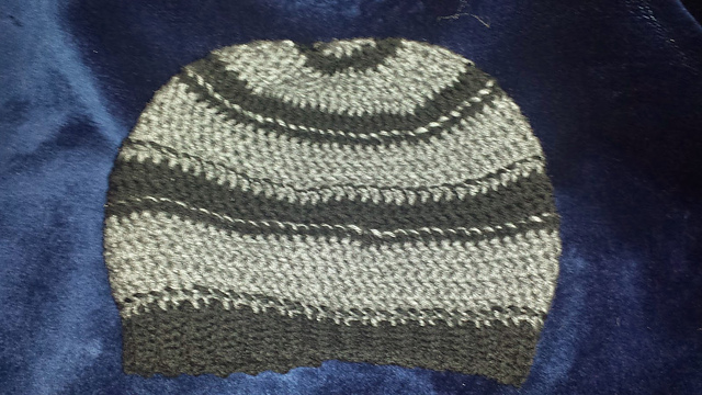 "ombre" slouch hat