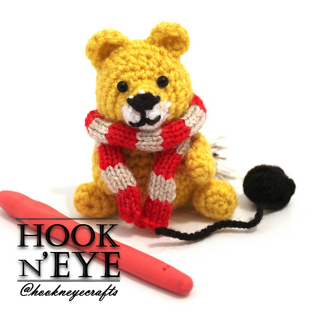 Amigurumi Gryffindor Lioness
