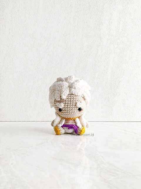 Luffy Gear 5 Amigurumi
