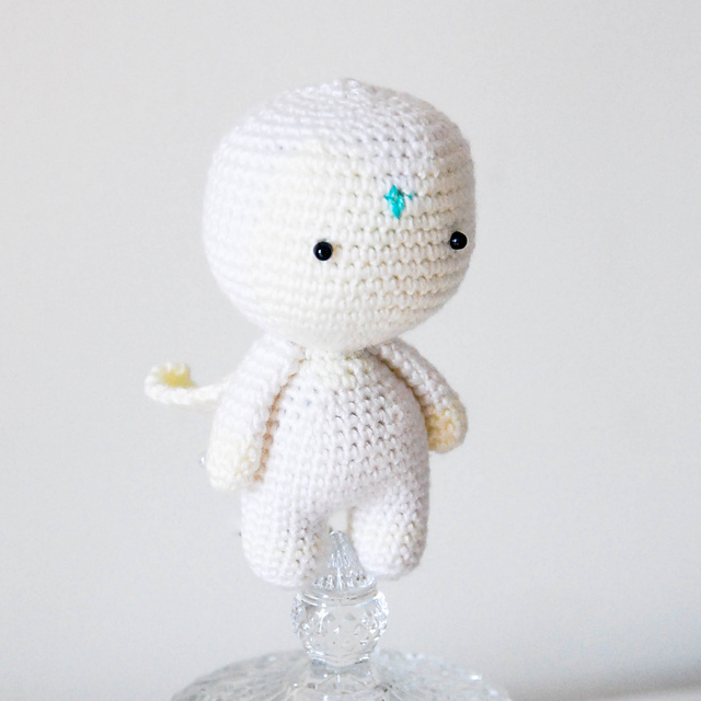 White Vision Amigurumi