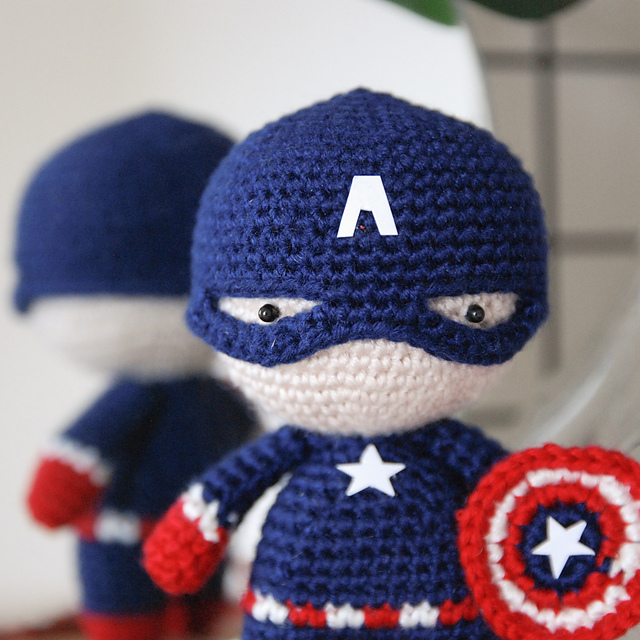 Captain A Amigurumi