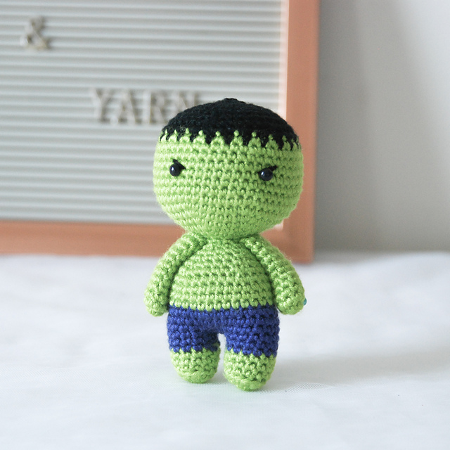 Huge Green Monster Amigurumi