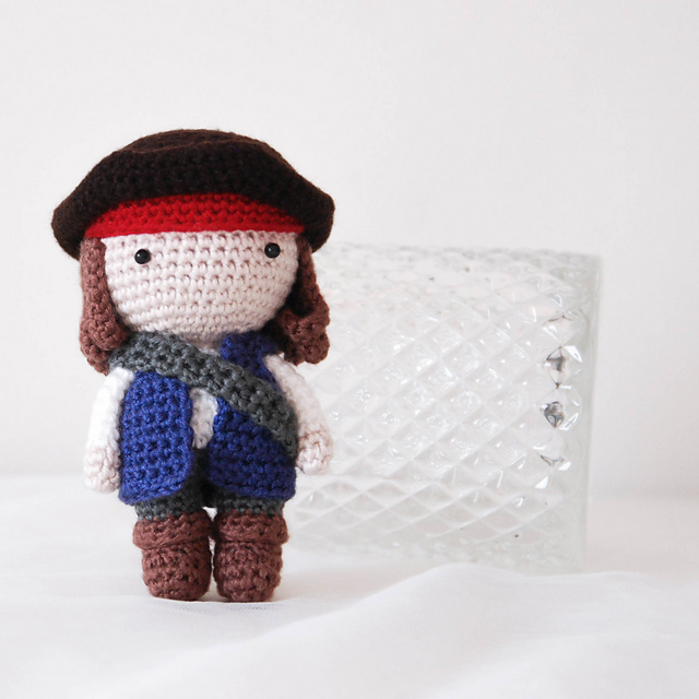 Captain Pirate Amigurumi