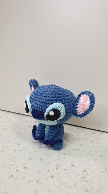 Blue Alien Amigurumi