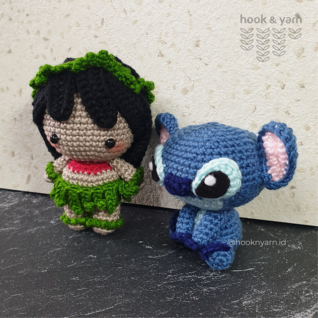 Aloha Girl Amigurumi