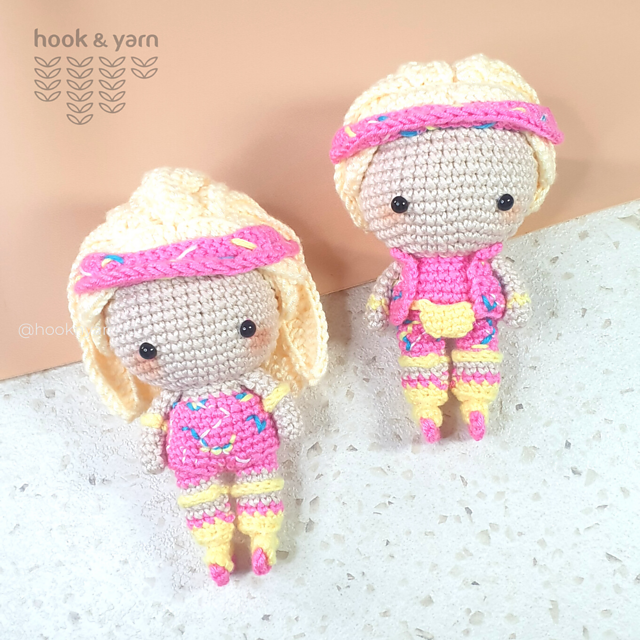 Pink Girl Amigurumi