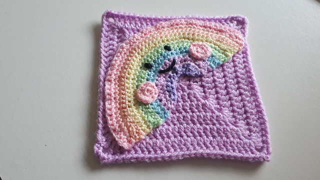 Happy Rainbow Square