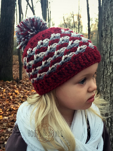Adult Winter Swirl Hat