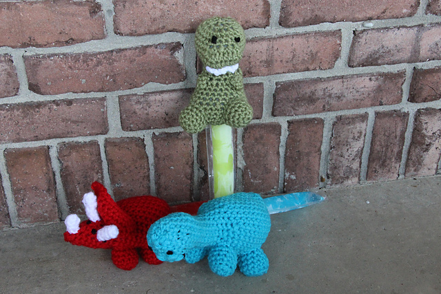 Dinosaur Popsicle Holder
