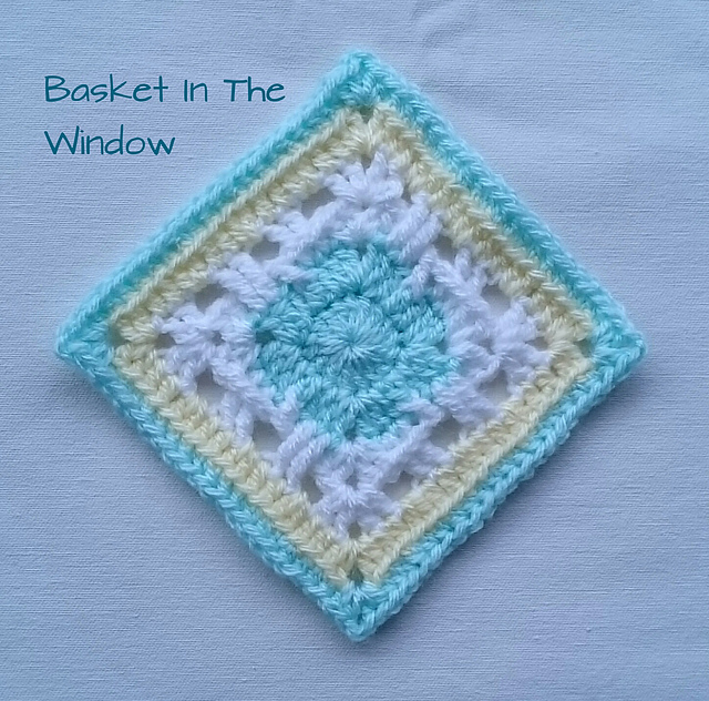 Basket In The Window Square