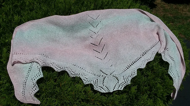 Morning Glow Shawl